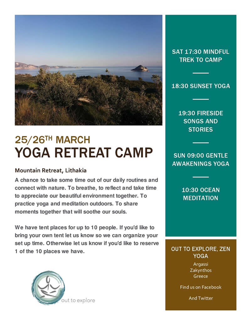 Yoga retreat camp 2017